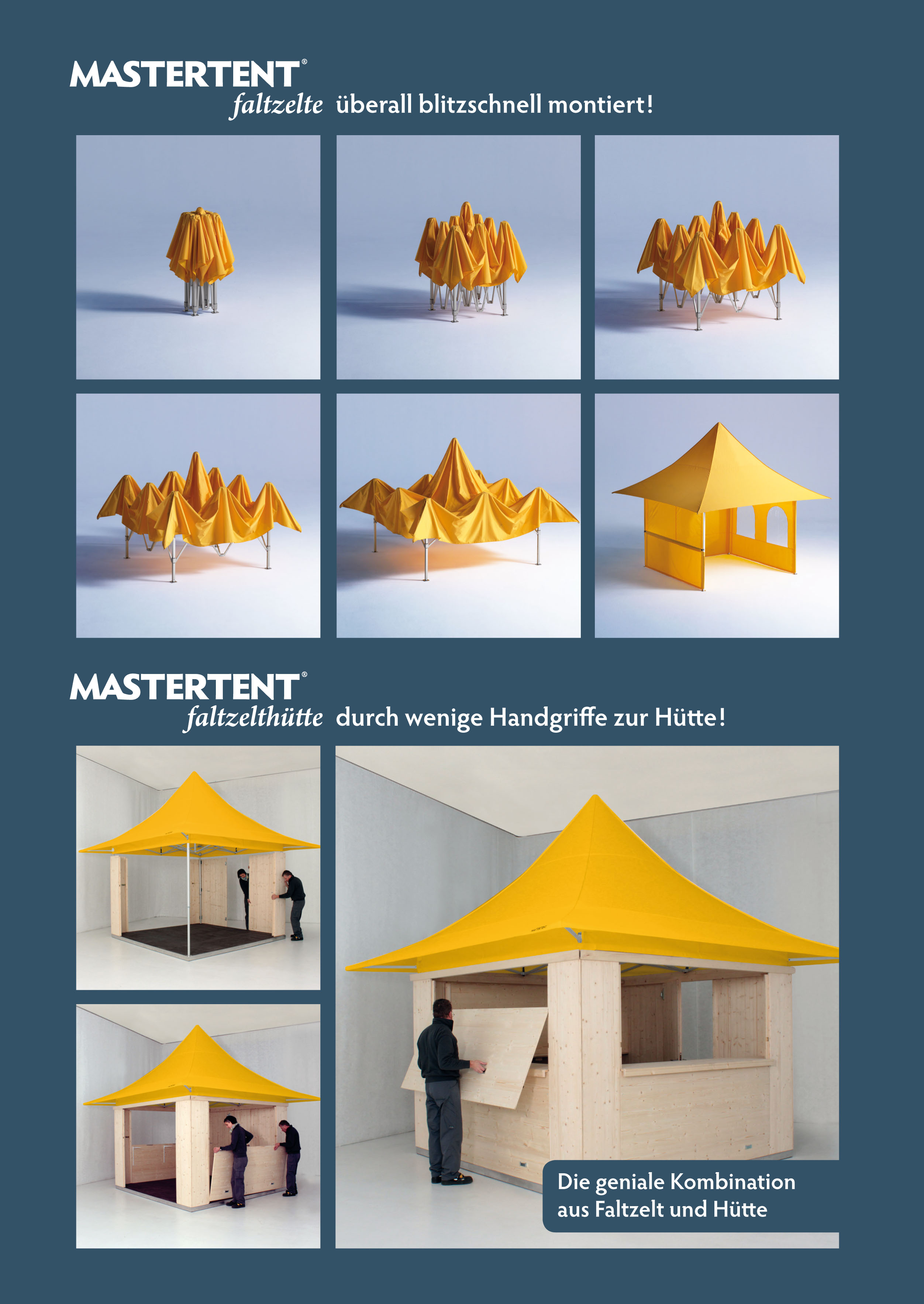 Mastertent Faltzelthütte